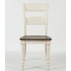 Madison County Ladderback Side Chair (Vintage White) (Set of 2)