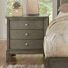 Cotterill Sleigh Bed (Gray)