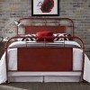 Vintage Metal Bed (Red)