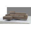 A978B Leather Left Chaise Sectional