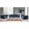 Glitz Living Room Set (Blue)