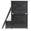Flatiron Youth Bunk Bedroom Set (Midnight)
