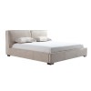 Serene Natural Upholstered Bed