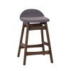 Space Savers Counter Height Dining Set w/ Gray Stools