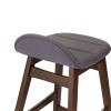 Space Savers Counter Height Stool (Grey) (Set of 2)