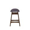 Space Savers Counter Height Stool (Grey) (Set of 2)