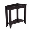 Wedge Chairside Table (Black)