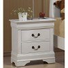 Louis Philippe Youth Bed (White)