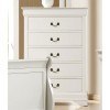 Louis Philippe Youth Bedroom Set (White)