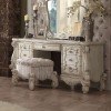 Versailles Upholstered Bedroom Set w/ Ivory Bed