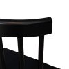 Capeside Cottage Spindle Back Side Chair (Black) (Set of 2)