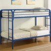 Fordham Twin over Twin Bunk Bed (Blue)
