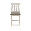 Junipero Counter Height Chair (Antique White) (Set of 2)
