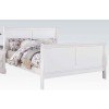 Louis Philippe III Youth Bedroom Set (White)
