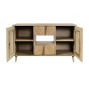 Reece 50 Inch Console in Light Oak