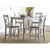 Simplicity Counter Height Dining Room Set (Dove)