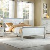 Louis Philippe Youth Sleigh Bed (Platinum)