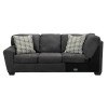 Sorenton Slate Right Facing Chaise Sectional