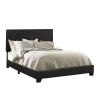 Dorian Youth Upholstered Bed (Black)
