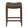 Aspen Skies Console Table Set w/ Upholstered Barstools