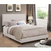 Boyd Youth Upholstered Bed (Ivory)