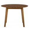 Simplicity Round Drop Leaf Dining Table (Honey)