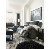 Clonmel Charcoal Reclining Living Room Set
