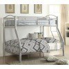 Cayelynn Twin over Full Bunk Bed (Silver)
