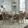 Sun Valley 72 Inch Rectangular Dining Set w/ Upholstered Chairs