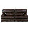 Wembley Power Lay Flat Reclining Sectional Set (Chocolate)