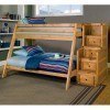 Wrangle Hill Twin/Full Bunk Bed w/ Stairs