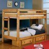 Wrangle Hill Twin/Twin Bunk Bed w/ Storage