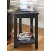 Elwell Chairside Table (Black)
