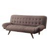 Retro Modern Sofa Bed w/ Adjustable Arms