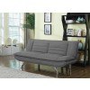 Grey Woven Sofa Bed