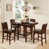 Galena 5-Piece Counter Height Dinette