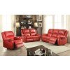 Zuriel Reclining Living Room Set (Red)