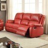 Zuriel Reclining Sofa (Red)
