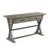 Reclamation Place Trestle Sofa Table (Natural)
