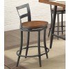 Selbyville Swivel Counter Height Chair (Set of 2)