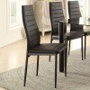 Florian Side Chair (Black) (Set of 2)