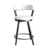 Appert Swivel Counter Height Chair (White) (Set of 2)