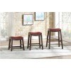 Ordway Pub Height Stool (Red)