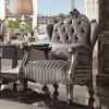 Versailles Wingback Arm Chair (Antique Platinum)