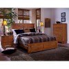 Diego Bedroom Set (Cinnamon Pine)