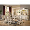 Chantelle Dining Room Set (Pearl White)