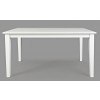 Simplicity Rectangular Dining Table (Paperwhite)