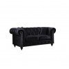 Chesterfield Living Room Set (Black)