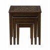 Baroque 3-Piece Nesting Chairside Table