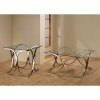 X Styled Base Occasional Table Set
